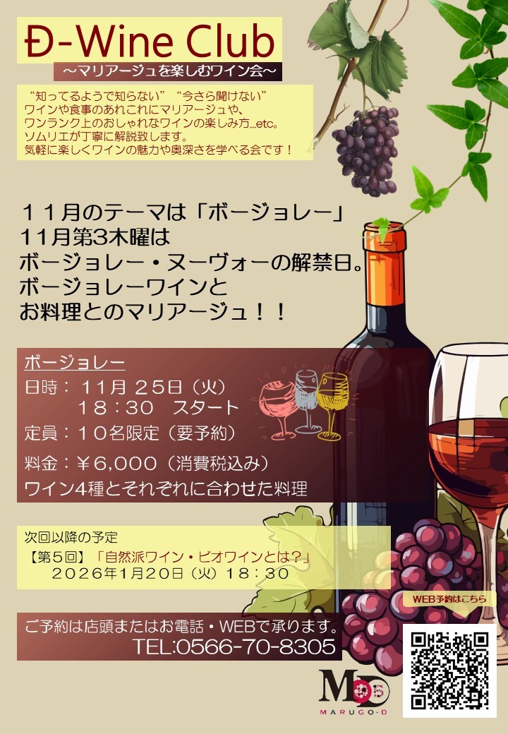 2025 1125 第4回ワイン会