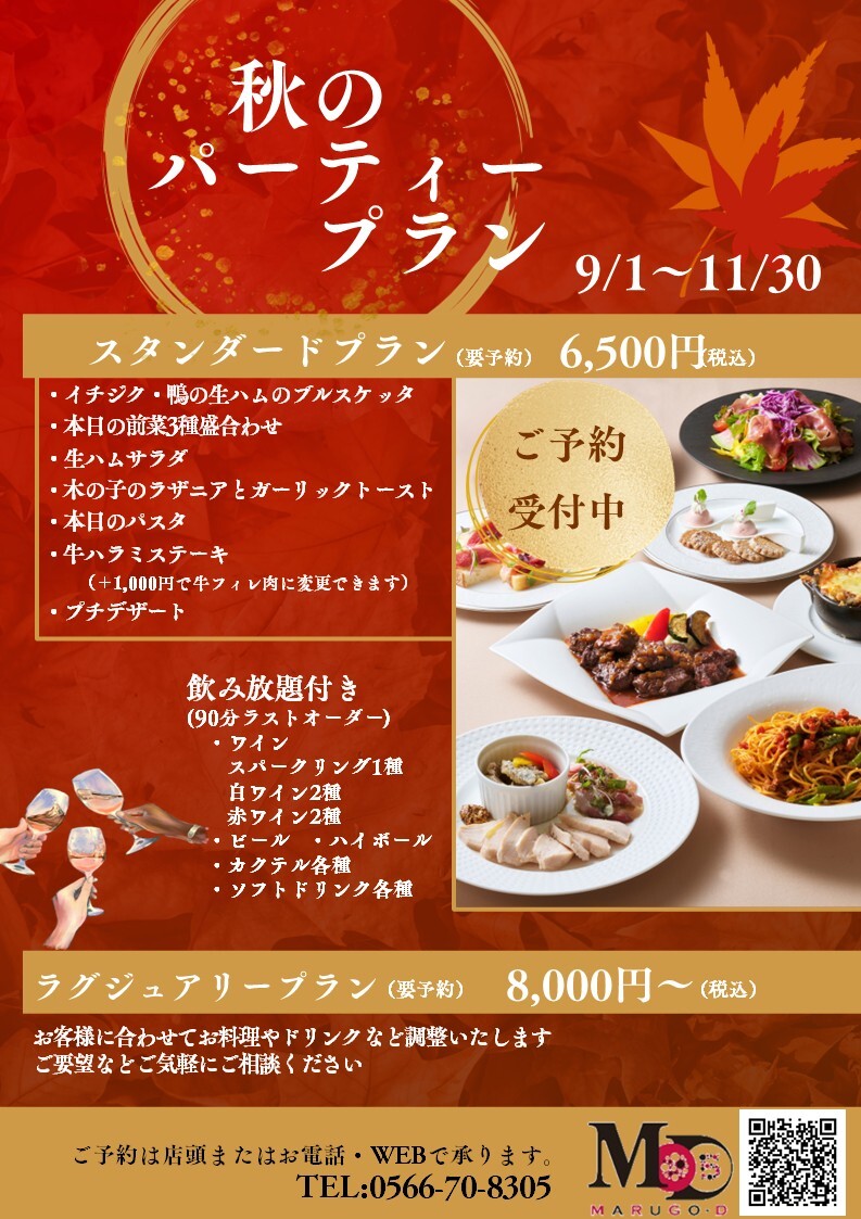 2026 09 スタンダードパーティープラン